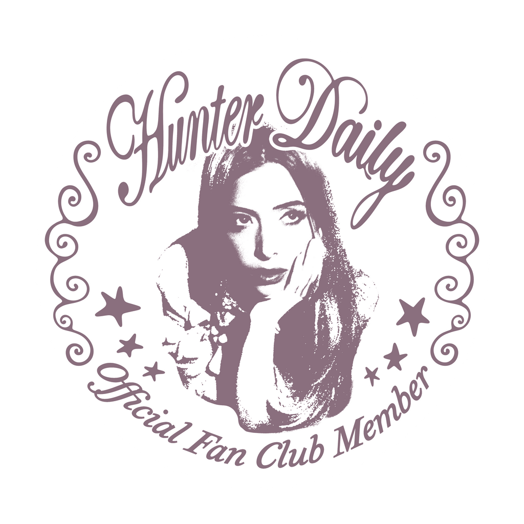 Hunter Daily Fan Club Sticker