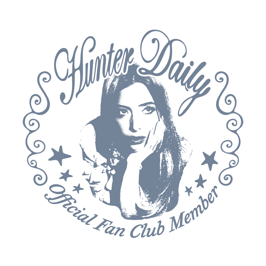 Hunter Daily Fan Club Sticker